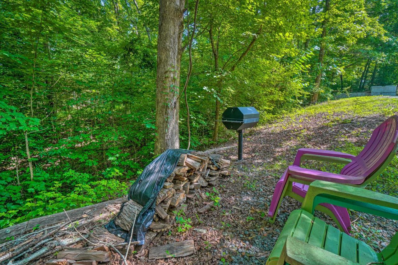 Peaceful Decatur Cabin With Grill And Fire Pit! Exterior foto